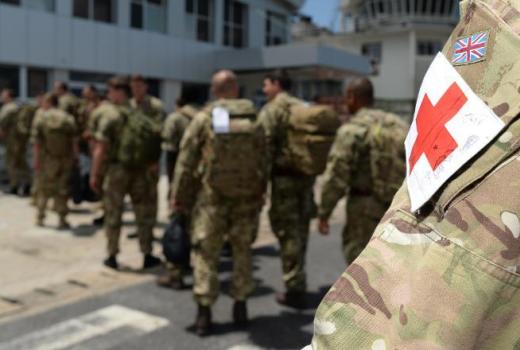 British Army Operations Africa, Op Gritrock, Op Trenton (Crown Copyright, 2014)